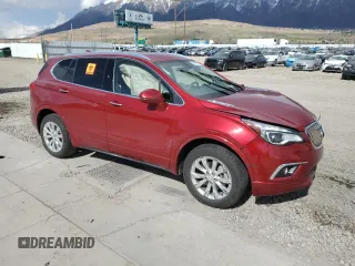 2017 Buick Envision Essence with VIN LRBFXDSAXHD051219, listed as a Copart auction lot 51872195 with Not Provided miles and Salvage Title. Bid and sale history available at carsss.com. Image 4.