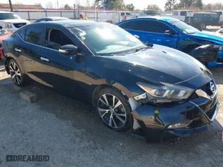 2018 Nissan Maxima SL with VIN 1N4AA6AP3JC372857, listed as a IAAI auction lot 41360036 with 104,181 mi miles. Bid and sale history available at carsss.com. Image 1.