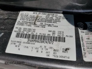 2011 Ford Fusion SE with VIN 3FAHP0HA2BR247072, listed as a Copart auction lot 52193945 with Not Provided miles and Salvage Title. Bid and sale history available at carsss.com. Image 13.