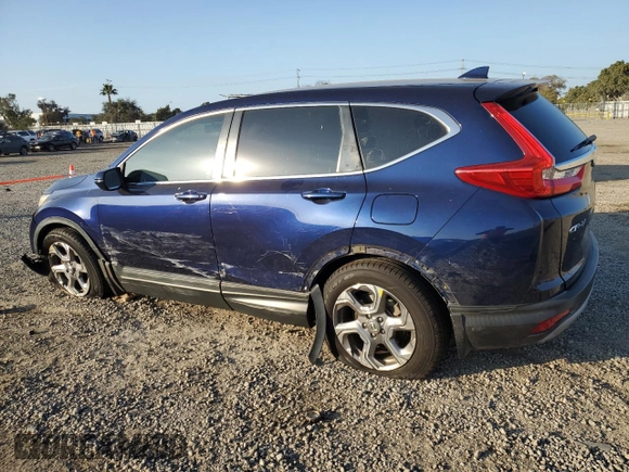 2018 Honda CR-V EX with VIN 7FARW1H56JE041042, listed as a Copart auction lot 43866065 with 84,294 mi miles and Salvage Title. Bid and sale history available at carsss.com. Image 2.