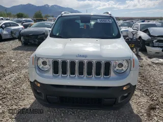 2017 Jeep Renegade Limited z VIN ZACCJBDBXHPG65785, wystawiony jako Copart lot #58090725 z przebiegiem 91 383 mil mil oraz Czysty tytuł • Clean title. Historia ofert i sprzedaży dostępna na DreamBid. Obrazek 5.