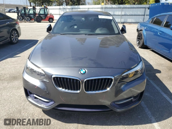 2016 BMW 2 Series 228i with VIN WBA1F9C59GV546076, listed as a Copart auction lot 57178955 with 78,511 mi miles and Salvage title. Bid and sale history available at DreamBid. Image 5.