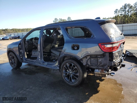2021 Dodge Durango GT Plus with VIN 1C4RDHDG6MC555086, listed as a Copart auction lot 45399725 with 53,587 mi miles and Salvage Title. Bid and sale history available at carsss.com. Image 2.