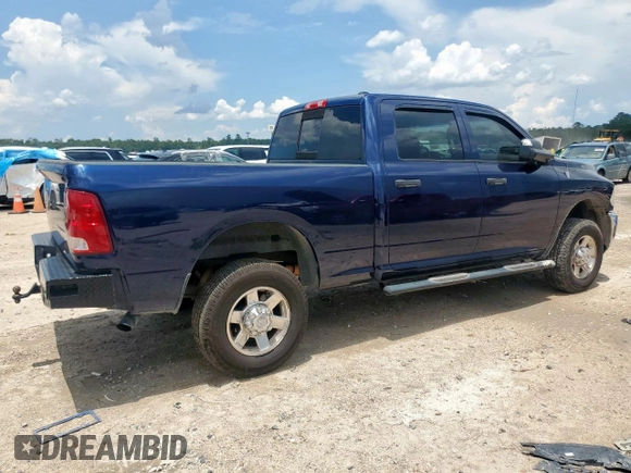 2012 Ram 2500 SLT with VIN 3C6TD5DT3CG115847, listed as a Copart auction lot 62653155 with 107,653 mi miles and Salvage title. Bid and sale history available at DreamBid. Image 3.