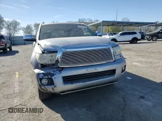 2010 Toyota Sequoia Platinum with VIN 5TDDY5G15AS038960, listed as a Copart auction lot 44192145 with 185,082 mi miles and Salvage Title. Bid and sale history available at carsss.com. Image 12.