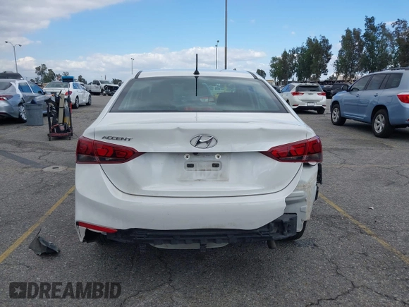 2022 Hyundai Accent SE with VIN 3KPC24A67NE177354, listed as a IAAI auction lot 42255732 with 30,969 mi miles and . Bid and sale history available at DreamBid. Image 16.