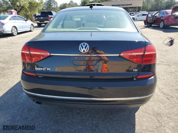 2016 Volkswagen Passat 1.8T SE with VIN 1VWBT7A3XGC015919, listed as a Copart auction lot 48695675 with 177,144 mi miles and Salvage Title. Bid and sale history available at carsss.com. Image 6.
