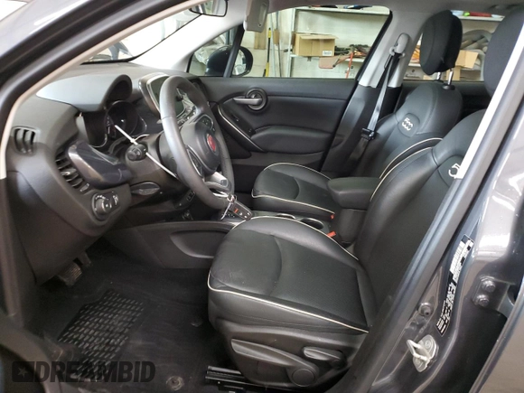 2021 FIAT 500X Trekking with VIN ZFBNF3B19MP944553, listed as a Copart auction lot 64754785 with 53,098 mi miles and Salvage title. Bid and sale history available at DreamBid. Image 7.