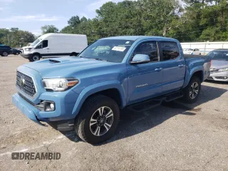 2019 Toyota Tacoma SR5 with VIN 3TMAZ5CN5KM104594, listed as a Copart auction lot 62704195 with 96,569 mi miles and Clean title. Bid and sale history available at DreamBid. Image 1.