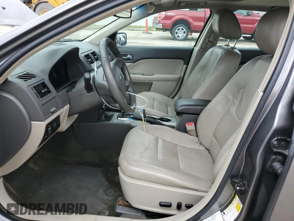 2012 Ford Fusion SEL with VIN 3FAHP0JG1CR156634, listed as a Copart auction lot 58238005 with 96,333 mi miles and Salvage title. Bid and sale history available at DreamBid. Image 7.