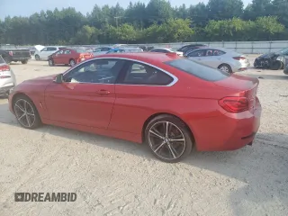 2018 BMW 4 Series 440i xDrive with VIN WBA4W9C54JAB95107, listed as a Copart auction lot 68408494 with 57,590 mi miles and Salvage title. Bid and sale history available at DreamBid. Image 2.