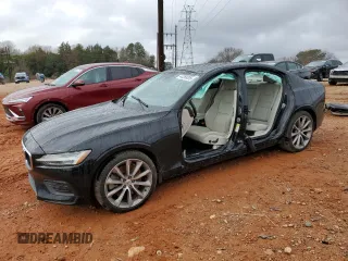 2019 Volvo S60 Momentum with VIN 7JRA22TK5KG001244, listed as a Copart auction lot 44269295 with 36,891 mi miles and Salvage Title. Bid and sale history available at carsss.com. Image 1.
