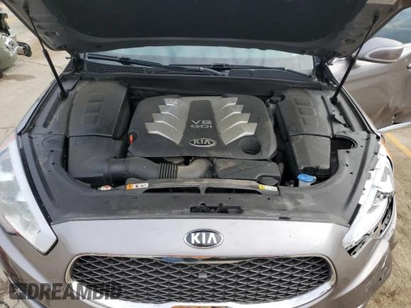 2015 Kia K900 Luxury with VIN KNALW4D48F6019883, listed as a Copart auction lot 58832735 with 59,086 mi miles and Salvage title. Bid and sale history available at DreamBid. Image 11.