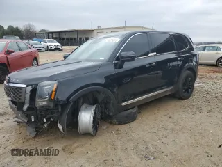 2020 Kia Telluride LX with VIN 5XYP24HC0LG078856, listed as a Copart auction lot 45276075 with 119,627 mi miles and Salvage Title. Bid and sale history available at carsss.com. Image 1.