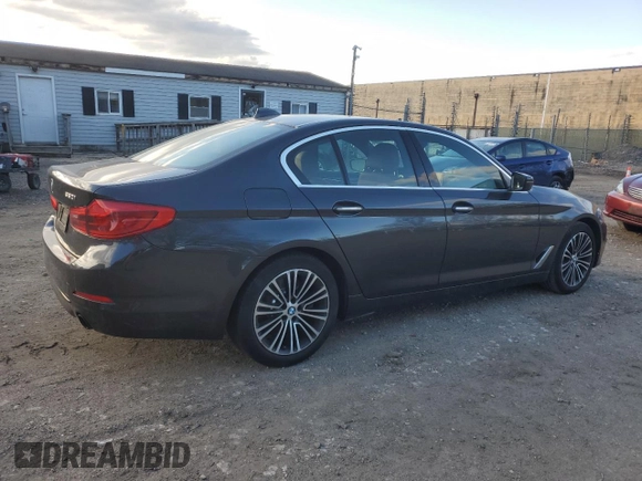 2018 BMW 5 Series 530i xDrive with VIN WBAJA7C57JWA74922, listed as a Copart auction lot 53491435 with 115,548 mi miles and Clean Title. Bid and sale history available at carsss.com. Image 3.