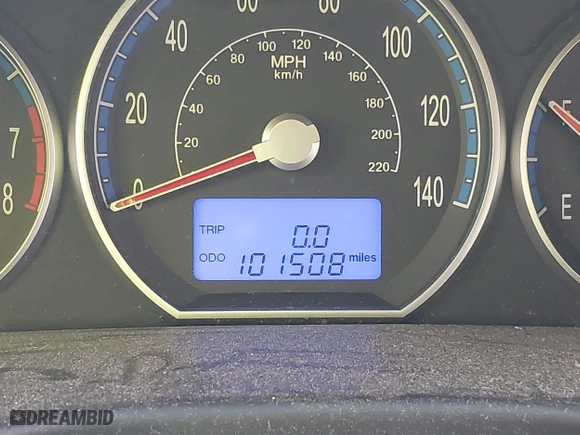 2009 Hyundai Santa Fe SE with VIN 5NMSH13E09H238457, listed as a IAAI auction lot 41867424 with 101,508 mi miles. Bid and sale history available at carsss.com. Image 15.