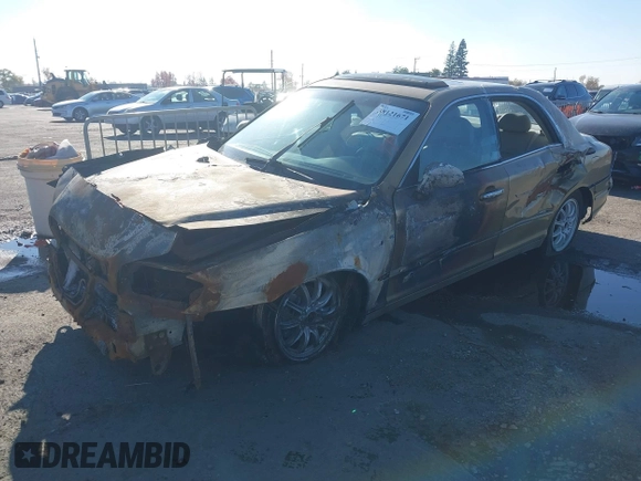 2002 Hyundai XG L with VIN KMHFU45E72A182461, listed as a IAAI auction lot 38121671 with Not Provided miles and . Bid and sale history available at DreamBid. Image 2.