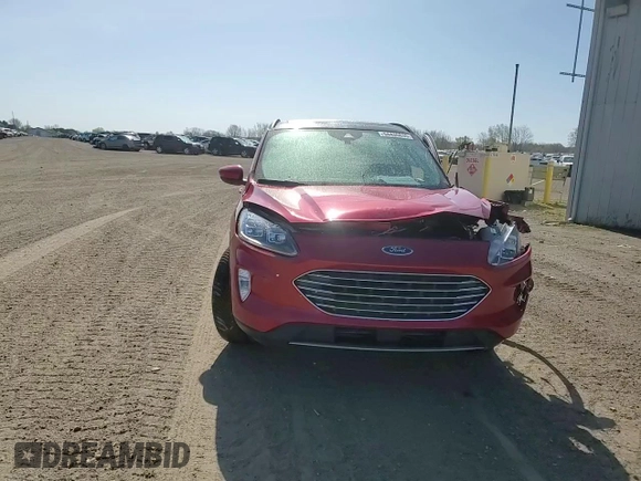 2022 Ford Escape Titanium with VIN 1FMCU9J92NUB45698, listed as a Copart auction lot 54435835 with 11,417 mi miles and Salvage title. Bid and sale history available at DreamBid. Image 15.