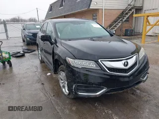 2016 Acura RDX with VIN 5J8TB4H31GL016117, listed as a IAAI auction lot 41747892 with 122,296 mi miles. Bid and sale history available at carsss.com. Image 1.