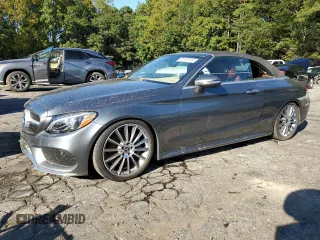 2018 Mercedes-Benz C 300 with VIN WDDWK4JB5JF757928, listed as a Copart auction lot 74187314 with Not Provided miles and Salvage Title. Bid and sale history available at DreamBid. Image 1.