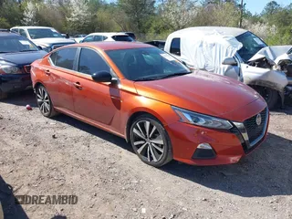 2021 Nissan Altima 2.5 SR with VIN 1N4BL4CV8MN418500, listed as a IAAI auction lot 41759730 with 75,307 mi miles. Bid and sale history available at carsss.com. Image 1.