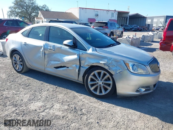2015 Buick Verano Convenience Group with VIN 1G4PR5SK5F4214902, listed as a IAAI auction lot 41575450 with 105,309 mi miles. Bid and sale history available at carsss.com. Image 1.
