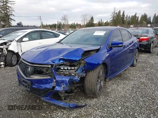 2018 Acura TLX w/A-SPEC Pkg with VIN 19UUB3F66JA004821, listed as a IAAI auction lot 41502028 with 53,317 mi miles. Bid and sale history available at carsss.com. Image 17.