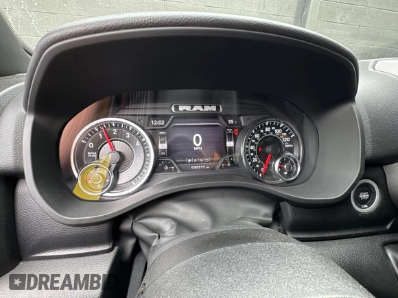 2022 Ram 1500 Big Horn with VIN 1C6SRFFT4NN464963, listed as a Copart auction lot 51288425 with 30,517 mi miles and Non repairable. Bid and sale history available at DreamBid. Image 8.