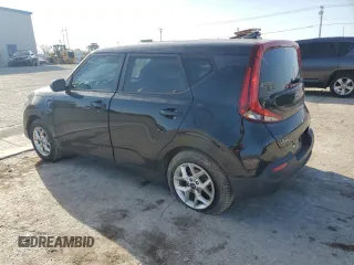 2020 Kia Soul S with VIN KNDJ23AU0L7725434, listed as a Copart auction lot 48863035 with 34,187 mi miles and Salvage Title. Bid and sale history available at carsss.com. Image 2.