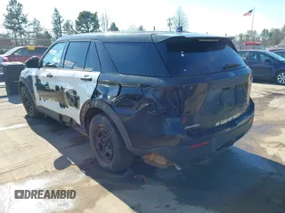 2020 Ford Police Interceptor Utility z VIN 1FM5K8AB7LGC00931, wystawiony jako IAAI lot #41598554 z przebiegiem 92 886 mil mil oraz . Historia ofert i sprzedaży dostępna na DreamBid. Obrazek 3.