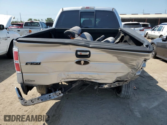 2011 Ford F-150 XL with VIN 1FTEW1CM3BFB68837, listed as a Copart auction lot 51738433 with 160,364 mi miles and Salvage Title. Bid and sale history available at carsss.com. Image 6.