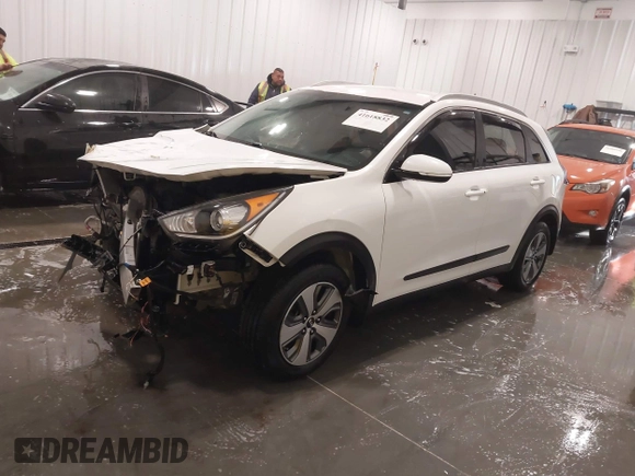 2019 Kia Niro EX with VIN KNDCC3LCXK5221753, listed as a IAAI auction lot 41618832 with 85,950 mi miles. Bid and sale history available at carsss.com. Image 18.