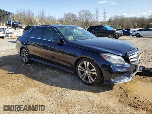 2016 Mercedes-Benz E 350 Sport with VIN WDDHF5KBXGB283153, listed as a Copart auction lot 48986915 with 163,991 mi miles and Salvage title. Bid and sale history available at DreamBid. Image 4.