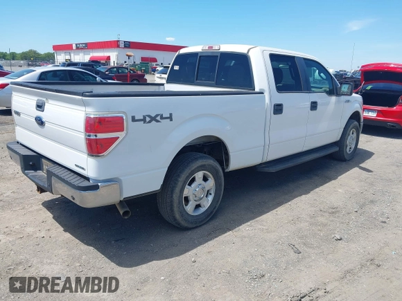 2013 Ford F-150 XL with VIN 1FTFW1EF6DKF06454, listed as a IAAI auction lot 42081690 with 60,702 mi miles and . Bid and sale history available at carsss.com. Image 4.