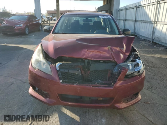 2013 Subaru Legacy 2.5i with VIN 4S3BMAA66D1013390, listed as a Copart auction lot 80126604 with 154,530 mi miles and Salvage title. Bid and sale history available at DreamBid. Image 5.