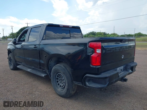 2021 Chevrolet Silverado 1500 RST with VIN 3GCPWDED7MG154321, listed as a IAAI auction lot 40212731 with 80,219 mi miles. Bid and sale history available at carsss.com. Image 3.