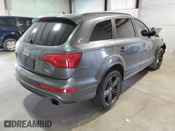2015 Audi Q7 3.0T S line Prestige with VIN WA1DGAFE8FD016755, listed as a Copart auction lot 60814902 with 104,616 mi miles. Bid and sale history available at carsss.com. Image 4.