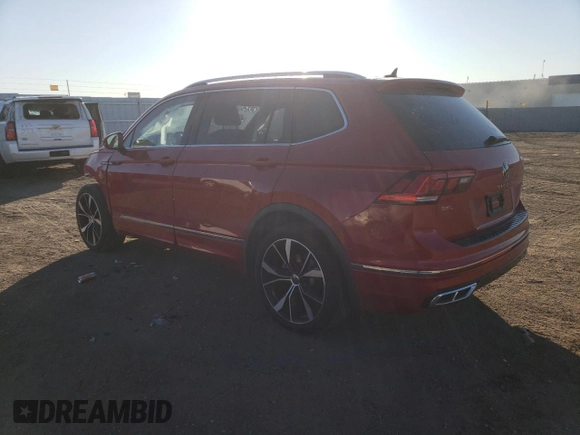 2024 Volkswagen Tiguan SEL R-Line with VIN 3VV4B7AX7RM066394, listed as a Copart auction lot 42980035 with Not provided miles and Salvage title. Bid and sale history available at DreamBid. Image 2.