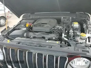 2021 Jeep Wrangler Unlimited Sahara z VIN 1C4HJXEN3MW624214, wystawiony jako Copart lot #64775615 z przebiegiem 80 169 mil mil oraz Szkoda całkowita • Salvage title. Historia ofert i sprzedaży dostępna na DreamBid. Obrazek 14.