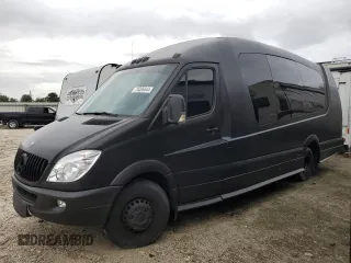 2012 Mercedes-Benz Sprinter Chassis with VIN WDAPF4CC6C9531331, listed as a Copart auction lot 74065644 with 50,058 mi miles and Salvage Title. Bid and sale history available at carsss.com. Image 1.