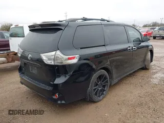2017 Toyota Sienna SE with VIN 5TDXZ3DC2HS783440, listed as a IAAI auction lot 41549026 with 179,744 mi miles and . Bid and sale history available at DreamBid. Image 4.