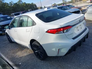 2024 Toyota Corolla Hybrid LE with VIN JTDBCMFEXRJ034285, listed as a IAAI auction lot 41181202 with 4,174 mi miles. Bid and sale history available at carsss.com. Image 3.