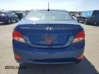 2015 Hyundai Accent GLS with VIN KMHCT4AE1FU905186, listed as a Copart auction lot 54892325 with 17,782 mi miles and Salvage Title. Bid and sale history available at DreamBid. Image 6.