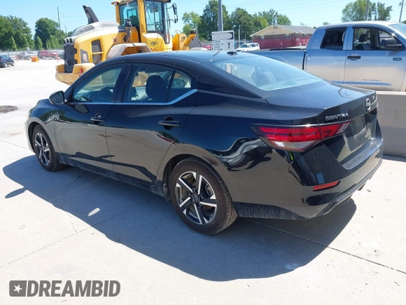 2024 Nissan Sentra SV with VIN 3N1AB8CV2RY315005, listed as a IAAI auction lot 42725881 with 36,271 mi miles and . Bid and sale history available at DreamBid. Image 3.
