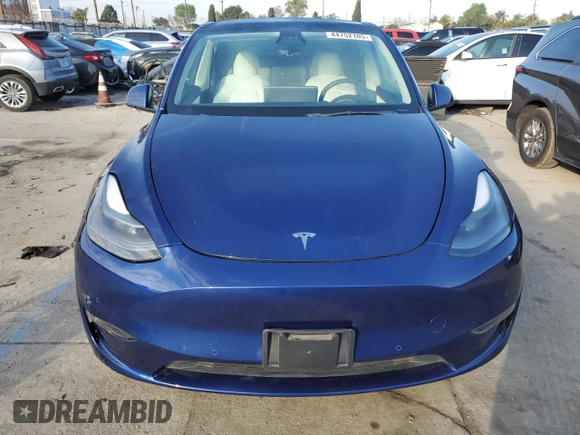 2021 Tesla Model Y Performance z VIN 5YJYGDEF8MF215815, wystawiony jako Copart lot #44752105 z przebiegiem 45 491 mil mil oraz Szkoda całkowita • Salvage title. Historia ofert i sprzedaży dostępna na DreamBid. Obrazek 5.