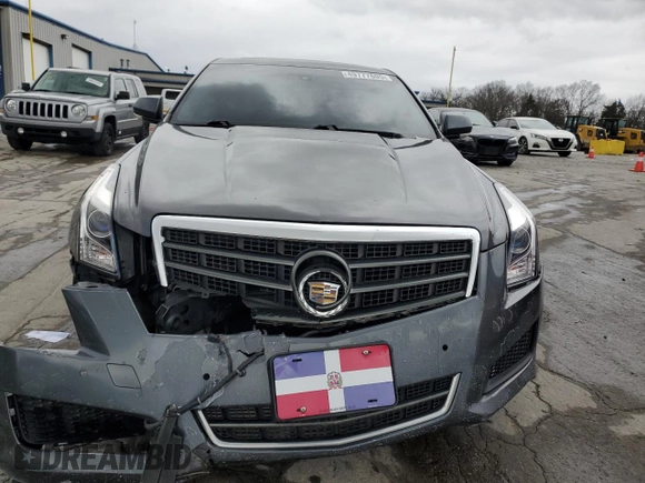 2013 Cadillac ATS Luxury with VIN 1G6AH5R34D0122795, listed as a Copart auction lot 49777605 with 175,509 mi miles and Salvage Title. Bid and sale history available at carsss.com. Image 5.