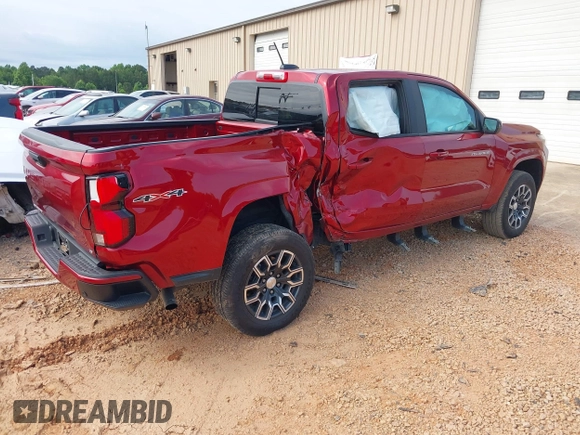 2024 Chevrolet Colorado 4WD LT with VIN 1GCPTCEK9R1130349, listed as a IAAI auction lot 42300063 with 15,920 mi miles and . Bid and sale history available at DreamBid. Image 4.
