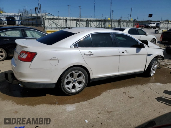 2012 Ford Taurus SHO with VIN 1FAHP2KT8CG132054, listed as a Copart auction lot 51629275 with 48,704 mi miles and Non repairable. Bid and sale history available at DreamBid. Image 3.