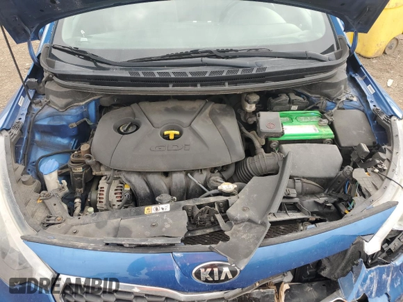 2015 Kia Forte EX with VIN KNAFX4A85F5304855, listed as a Copart auction lot 47529725 with 105,489 mi miles and Salvage Title. Bid and sale history available at carsss.com. Image 11.