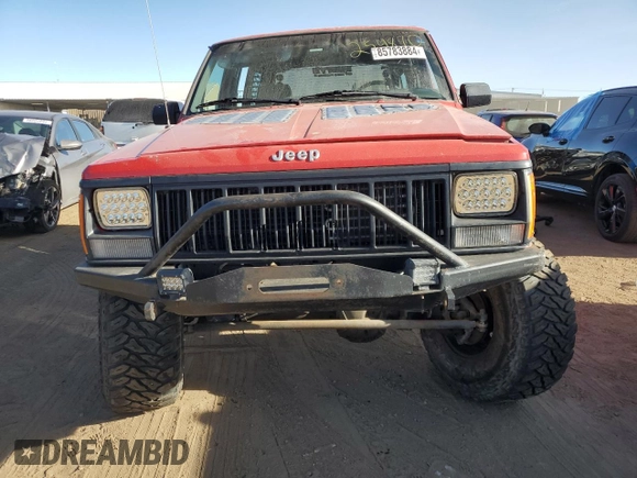 1994 Jeep Cherokee SE with VIN 1J4FJ28S7RL254870, listed as a Copart auction lot 85783884 with 268,569 mi miles and Salvage Title. Bid and sale history available at carsss.com. Image 5.